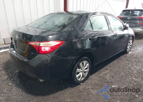 2018 Toyota Corolla Le z USA, uszkodzony, nr VIN 2T1BURHE9JC974150